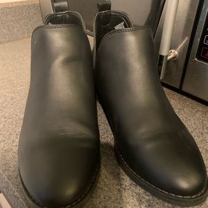 Black booties